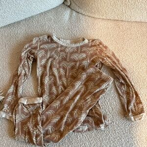 Kids Brown Pajama Set